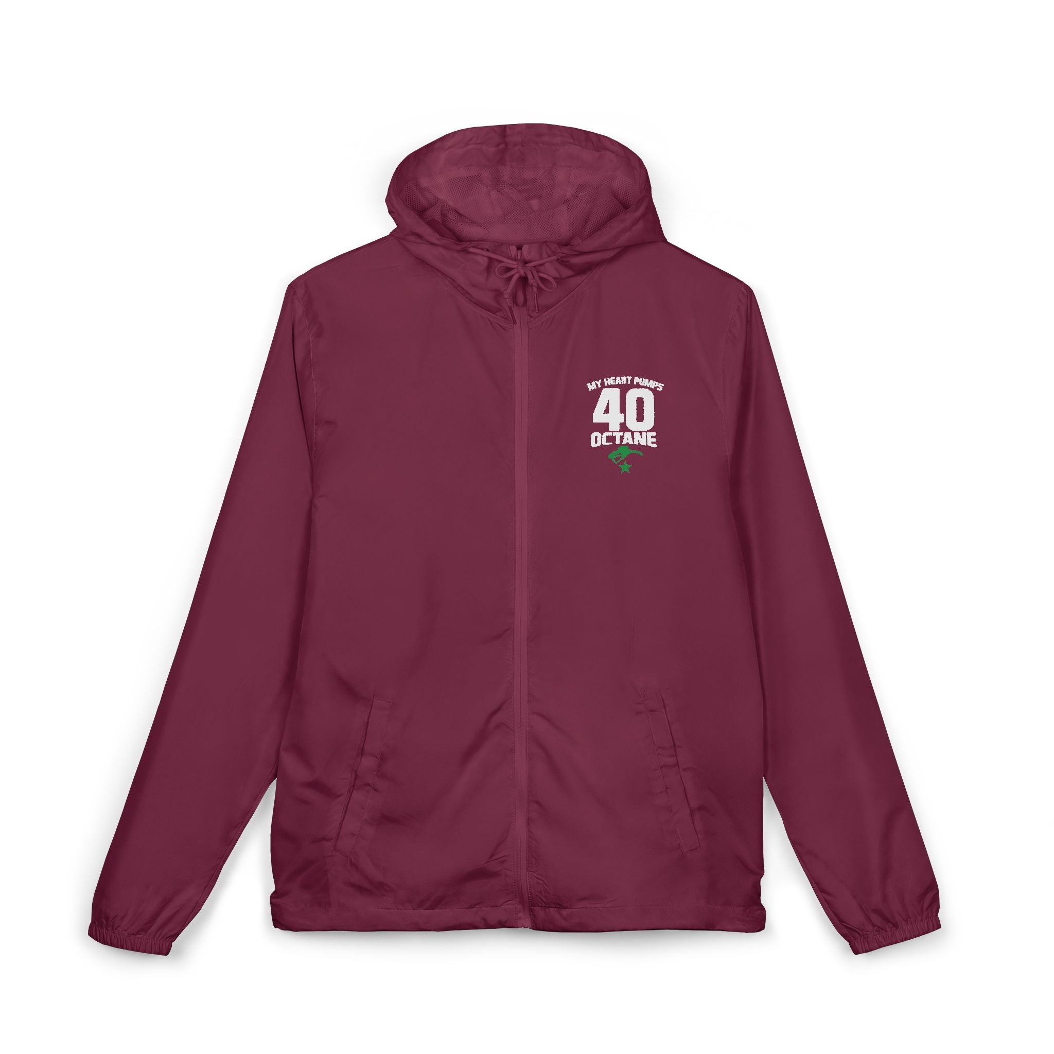 40 Octane Racing Windbreaker Jacket — Motorsports Team Jacket