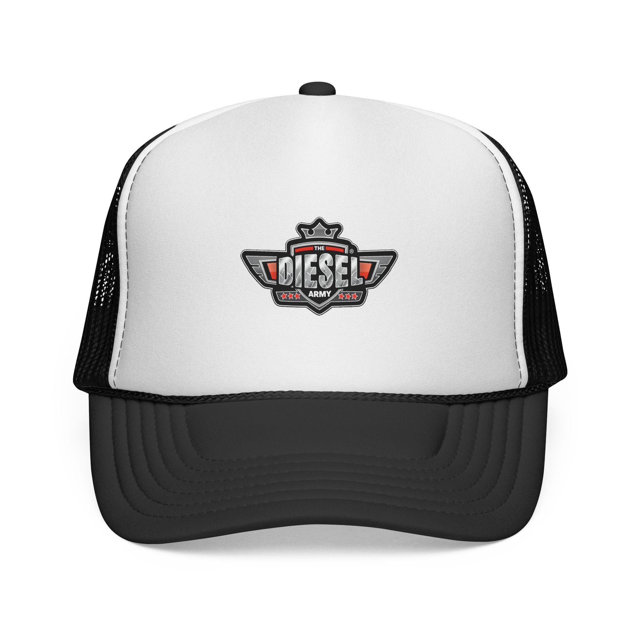 Diesel Badge Trucker Cap – Vintage Automotive Logo Snapback