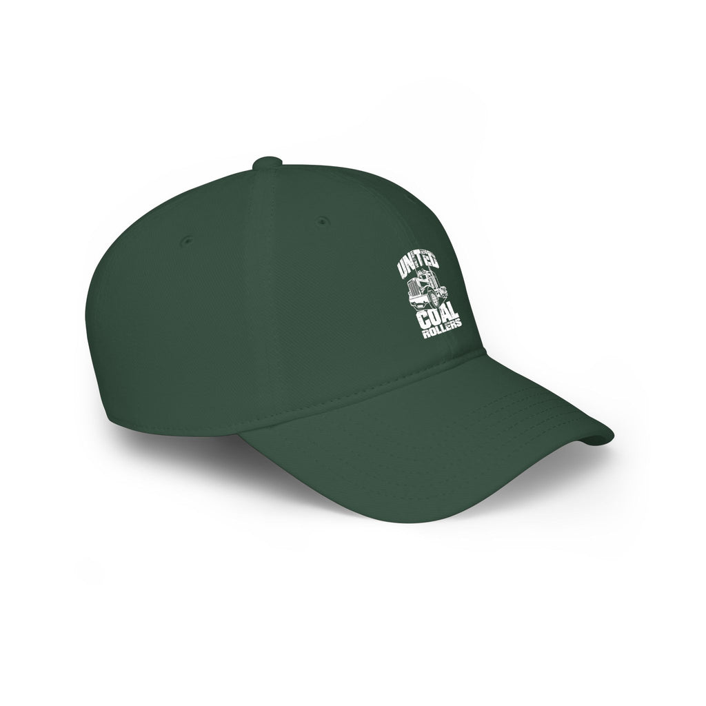 United Coal Miners Low Profile Baseball Cap — Red Coal Mining Trucker Hat