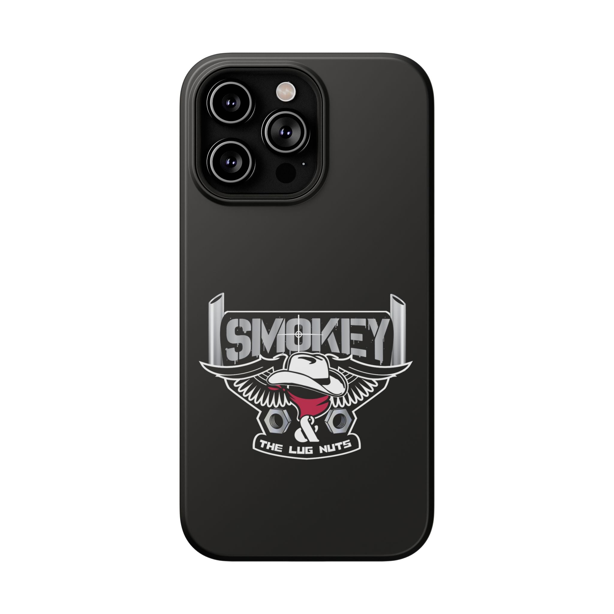 Impact-Resistant Phone Case — Smokey & The Lug Nuts Logo