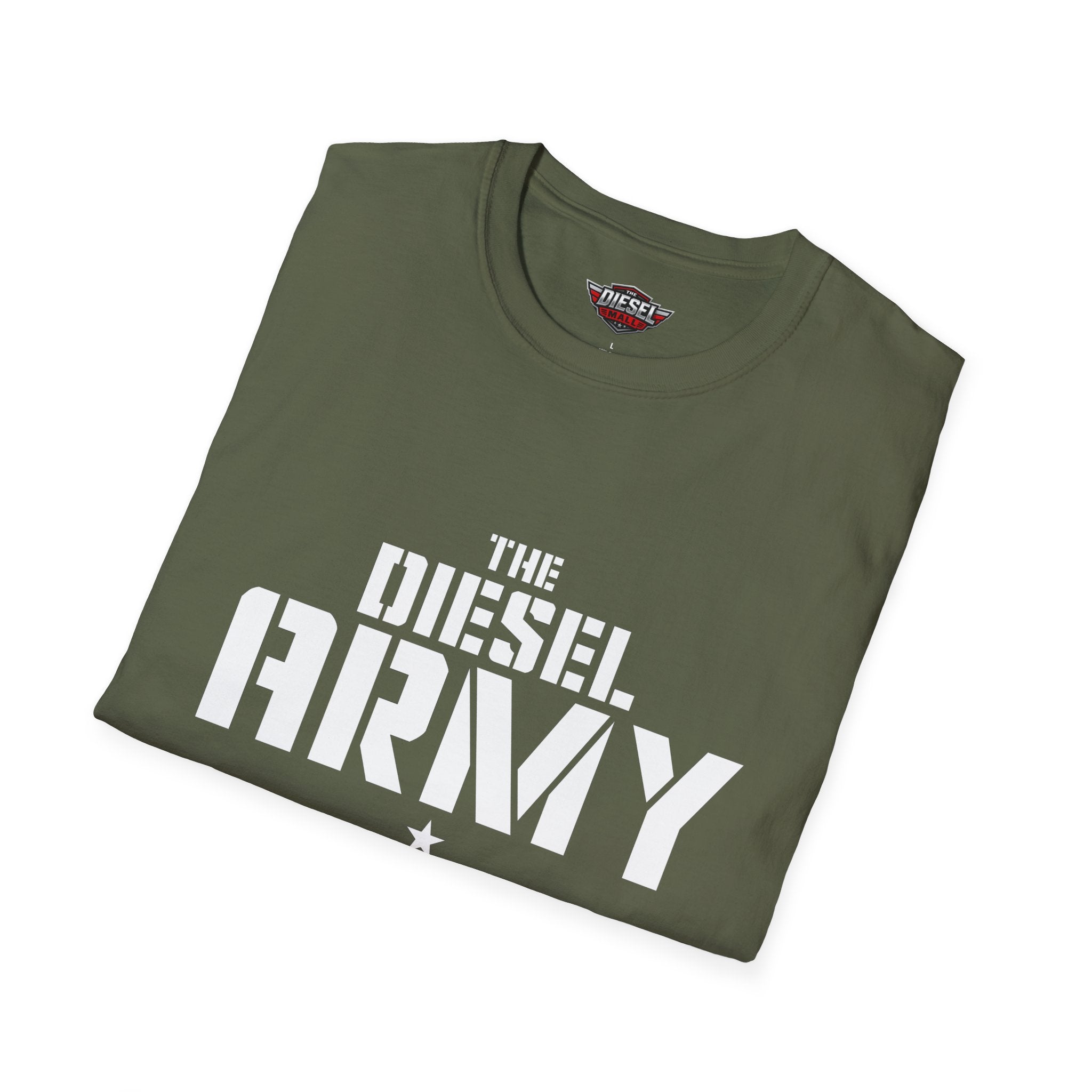 Diesel Army T-Shirt — Bold 'The Diesel Army' Graphic Tee